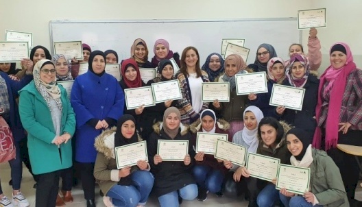 Vitas Palestine graduates a group of students from INASH AL USRA Association